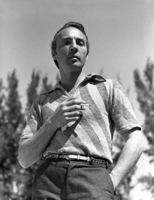 Portrait of choreographer George Balanchine