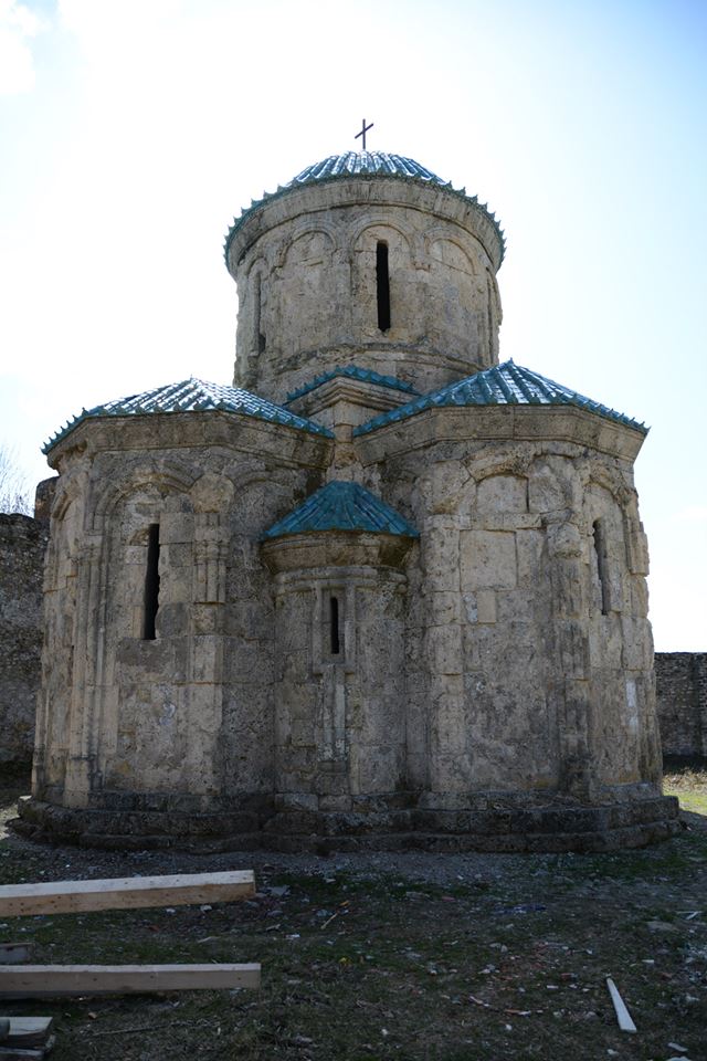 The restored Kvetera Church