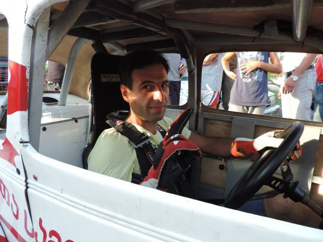 MIA Force team driver Davit "Data" Kajaia 