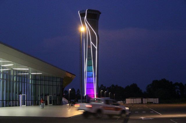 Air Traffic Control Tower. Photo courtesy of King David the Builder International Airport.