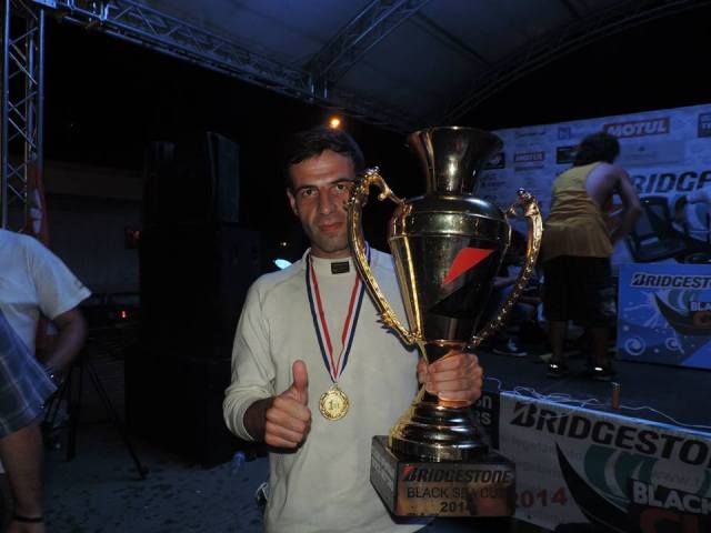 MIA Force team driver Davit "Data" Kajaia (Georgian: დავით "დათა" ქაჯაია) - winner of the Bridgestone Black Sea Cup 2014 