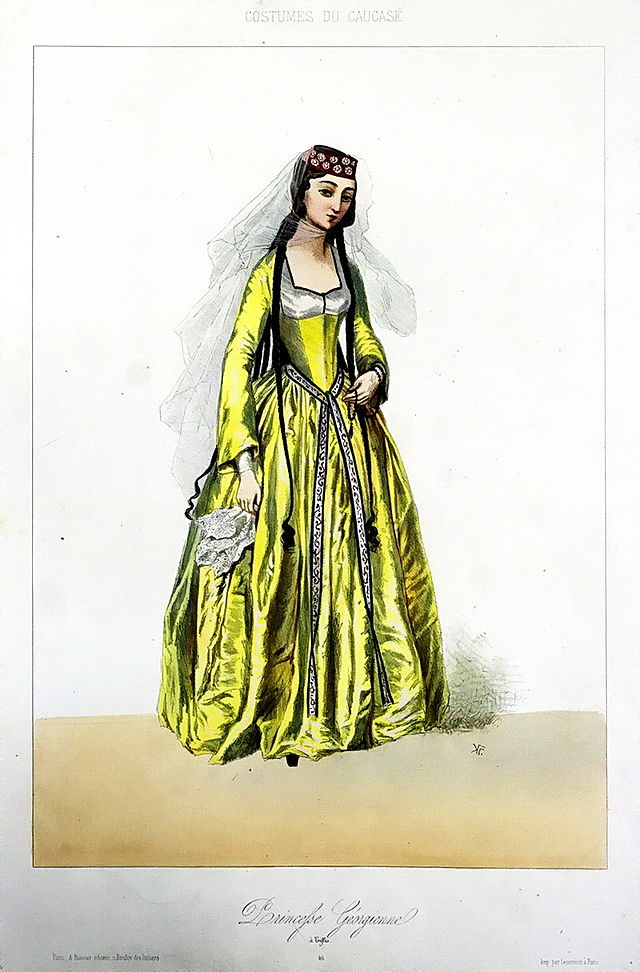 A Georgian princess by Grigory Gagarin.