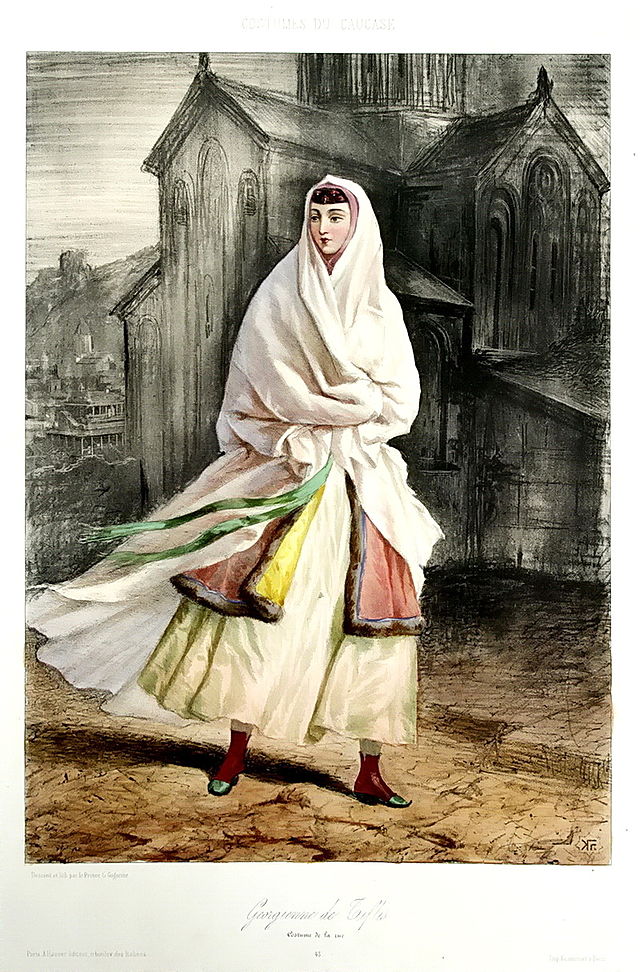 A Georgian woman from Tiflis by Grigory Gagarin.
