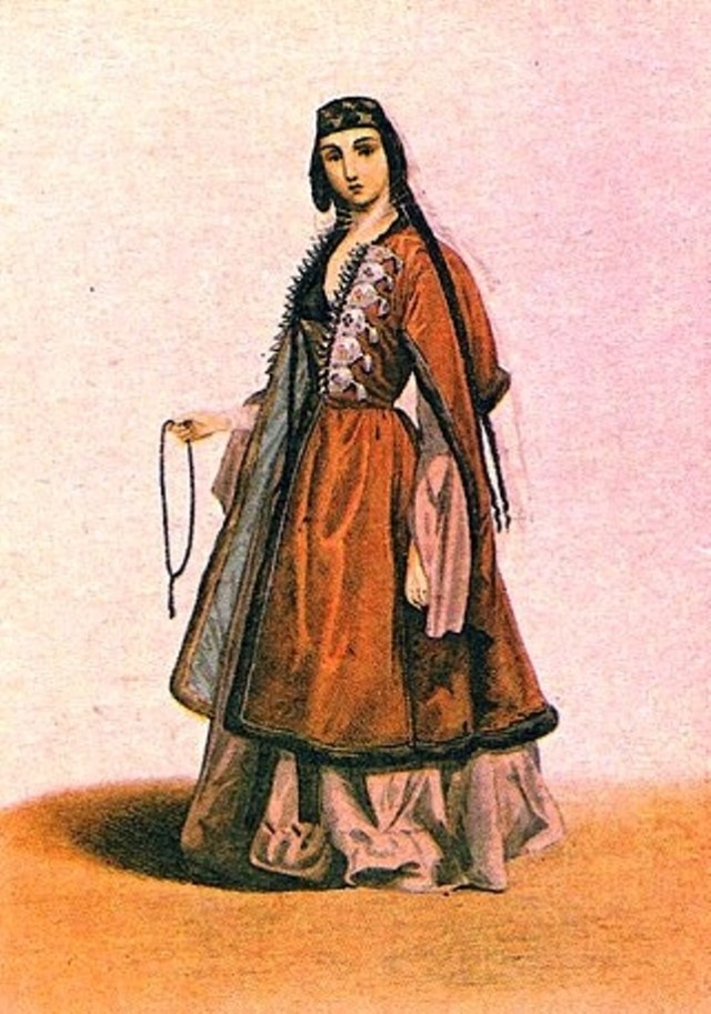 Georgian woman by Grigory Gagarin