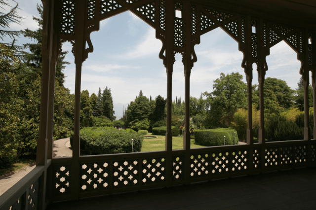 The gardens at Tsinandali Palace