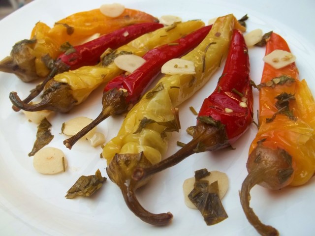 Marinated Peppers