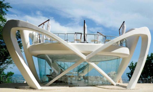 Restaurant at the Sataplia Nature Reserve