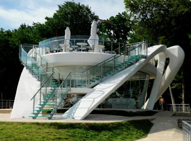Restaurant at the Sataplia Nature Reserve
