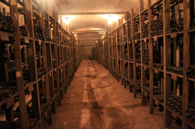 The wine cellar at Tsinandali
