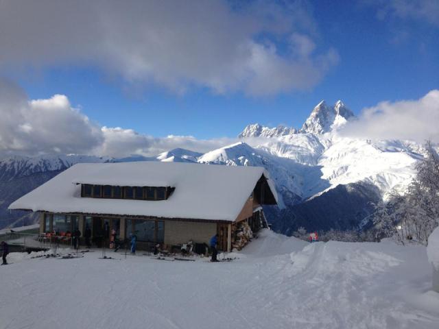 Zuruldi is the highest restaurant in Svaneti