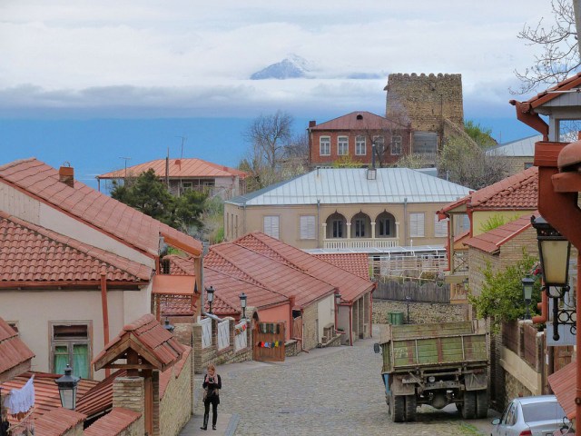 The town of Signagi. Photo by Roberto Strauss via Flickr.