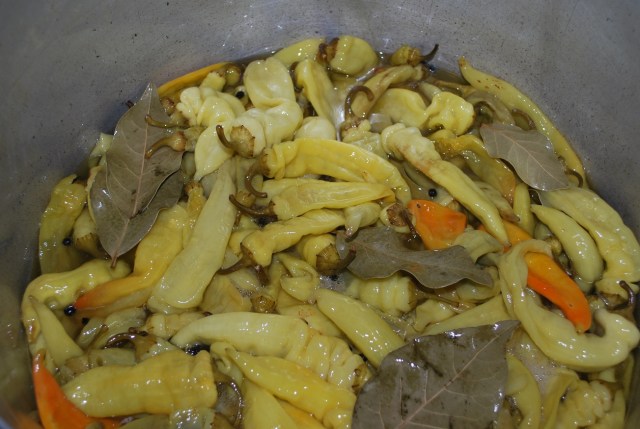 Adding Peppers to the Pot