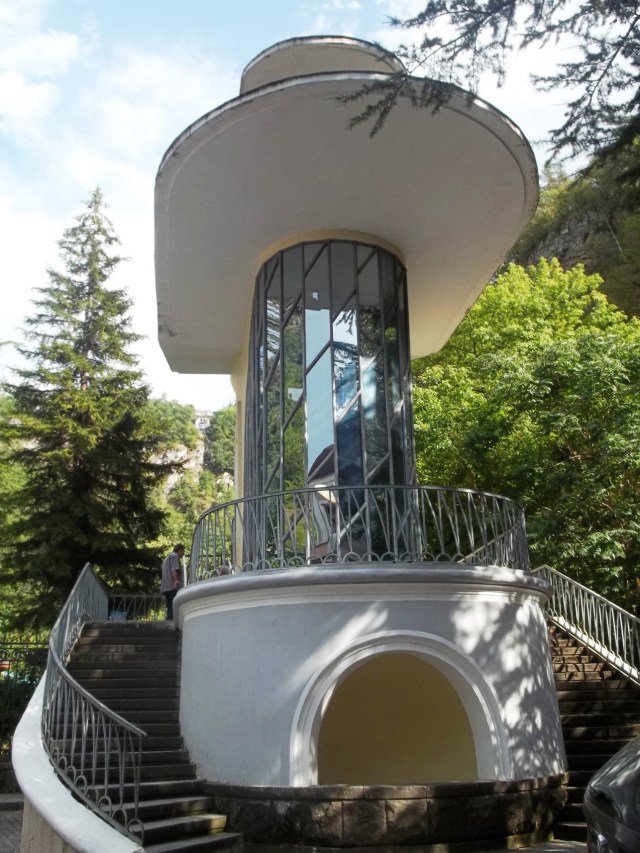 Lower station of the Borjomi Aerial Tramway