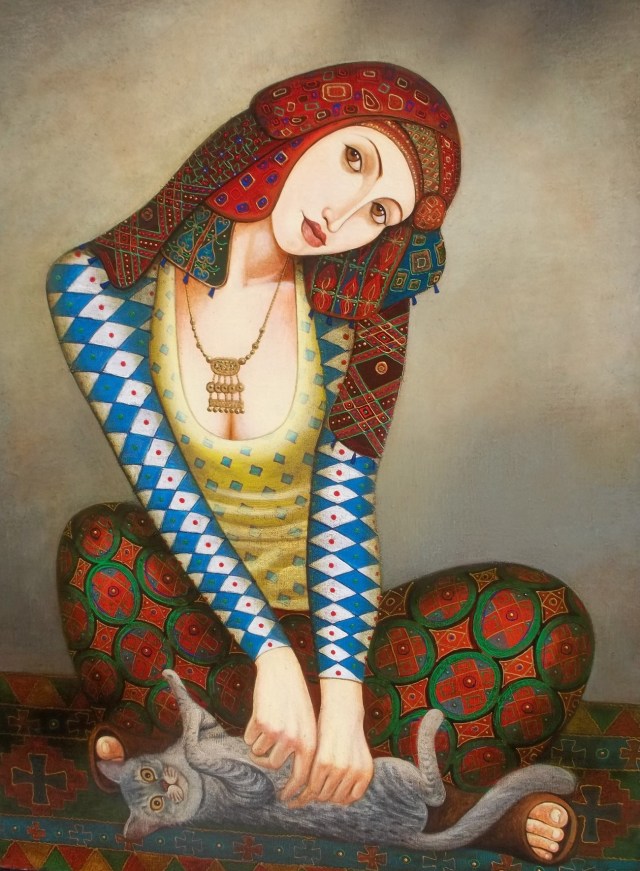 Painting at the Dry Bridge Art Market