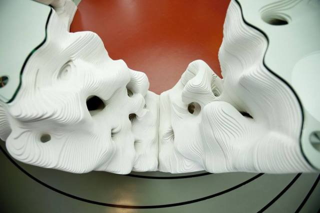 Sales desk at the Silknet sales office in Tbilisi