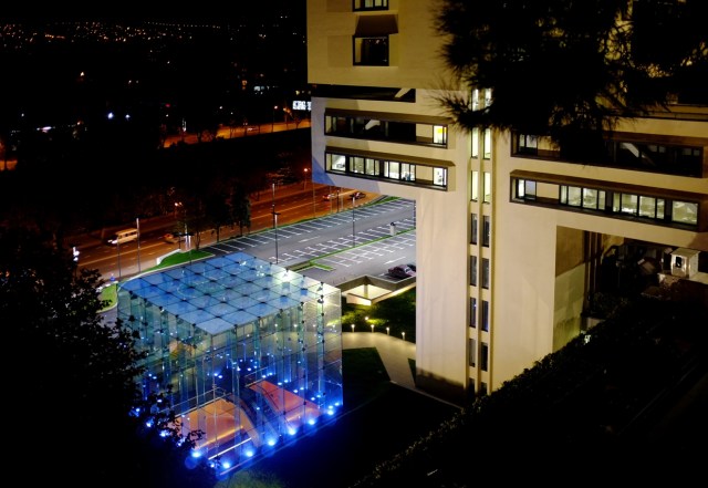 The Bank of Georgia headquarters in Tbilisi.