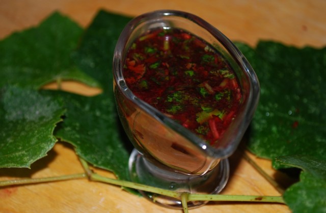 Blackberry and Green Grape Sauce - Copy