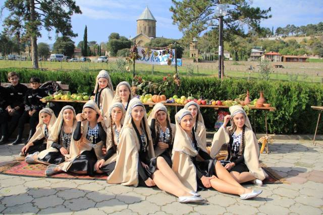 Dancers at the Mtskhetoba - Svetitskhovloba celebration