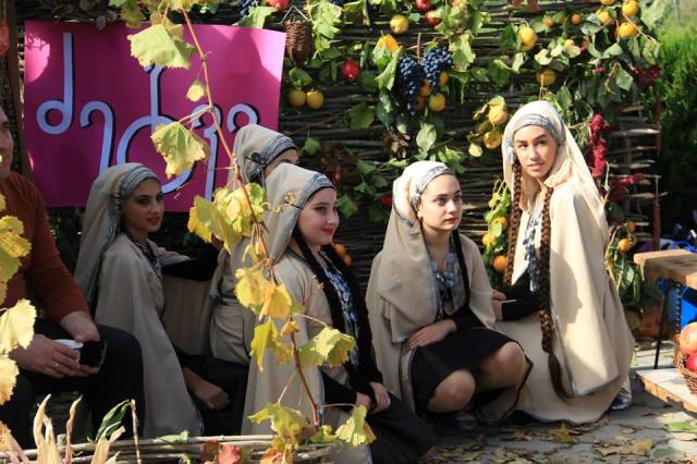Dancers at the Mtskhetoba - Svetitskhovloba celebration