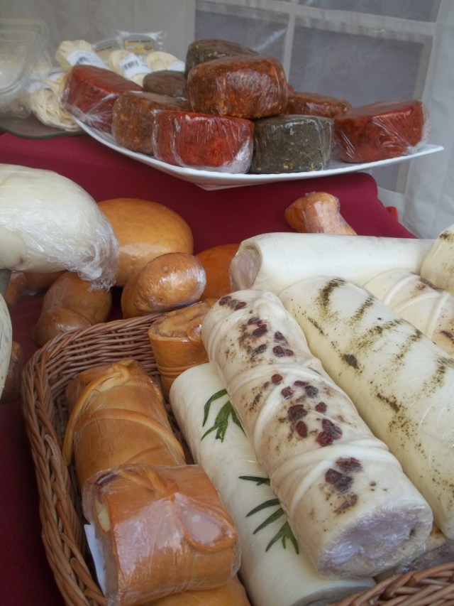 Georgian cheese at Tbilisoba.