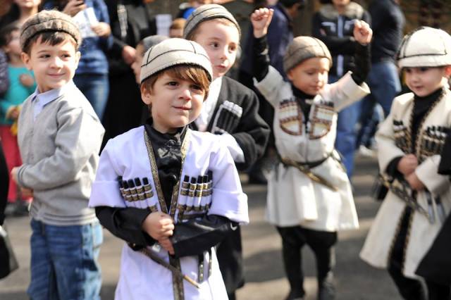 Kindergarten Autumn Festival in Tbilisi