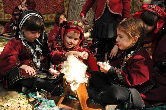Kindergarten Autumn Festival in Tbilisi