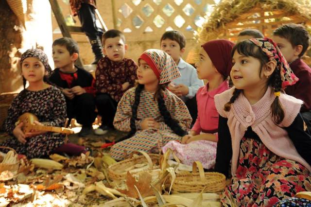 Kindergarten Autumn Festival in Tbilisi