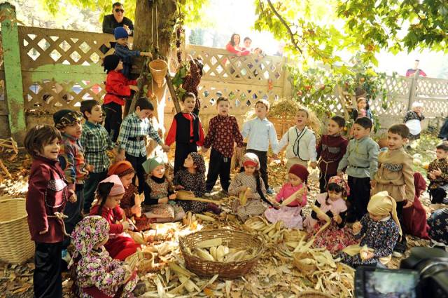 Kindergarten Autumn Festival in Tbilisi