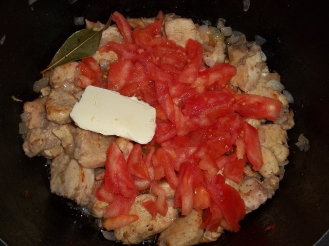 Adding Tomatoes and Butter - Copy