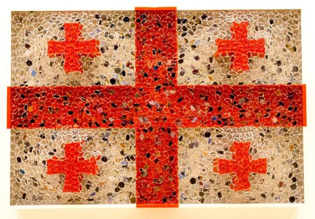 David Datuna’s “Georgia - hope of millions”. Photo courtesy of the President of Georgia’s Administration.