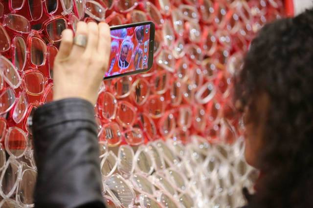 David Datuna’s “Georgia - hope of millions”. Photo courtesy of the President of Georgia’s Administration.