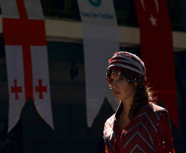 Turkish Fashion Show held in the Tbilisi History Museum
