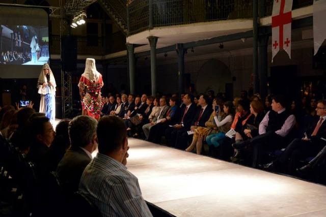Turkish Fashion Show held in the Tbilisi History Museum