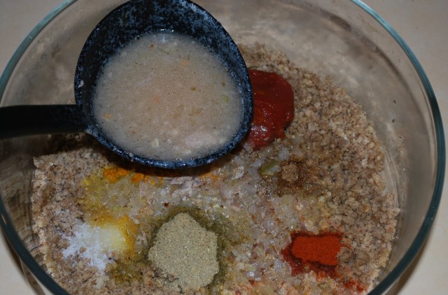 Adding Chicken Juices