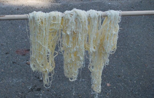 Drying Tenili Cheese - Copy