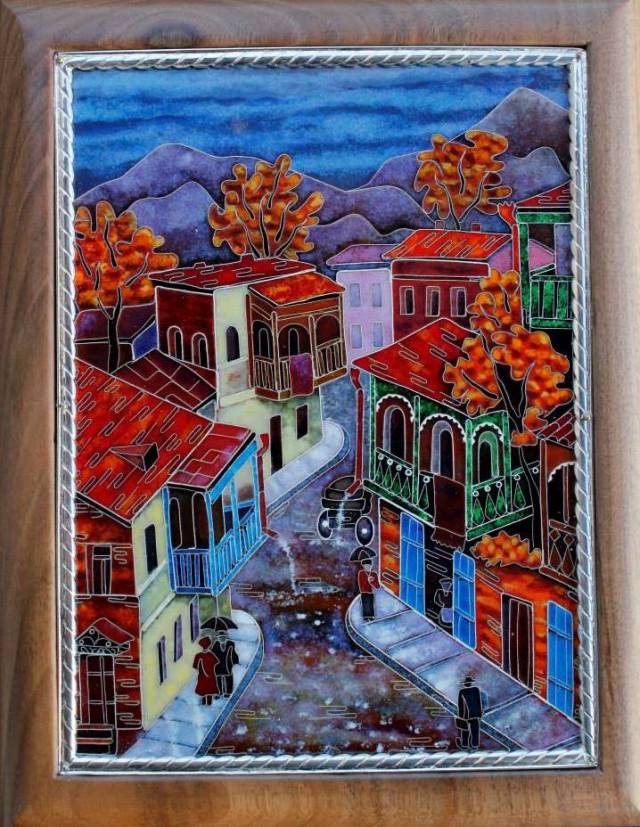 Enamel Artwork by "Pokany workshops"