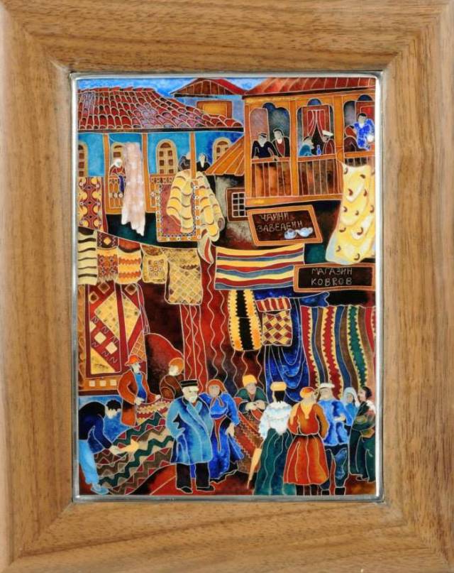 Enamel Artwork by Pokany workshops