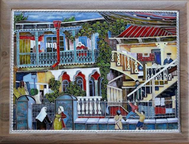 Enamel Artwork by "Pokany workshops"