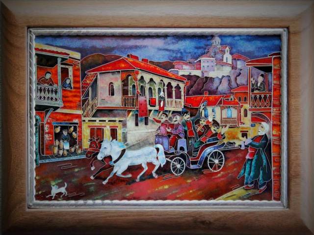 Enamel Artwork by "Pokany workshops"