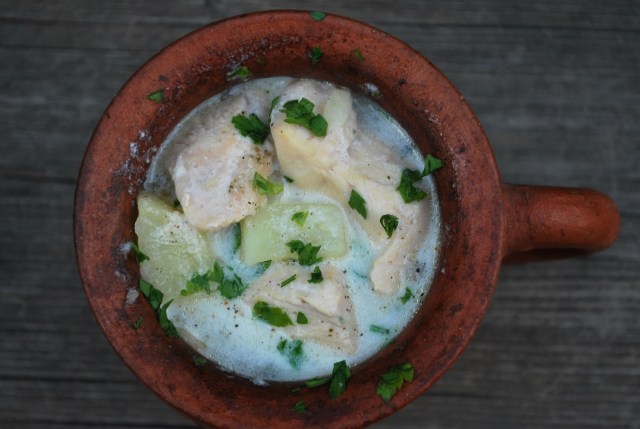 Ossetian Chicken with Sour Cream