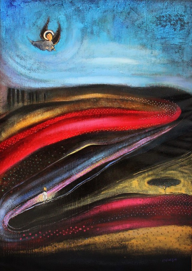 Painting by Guga Tevdoradze