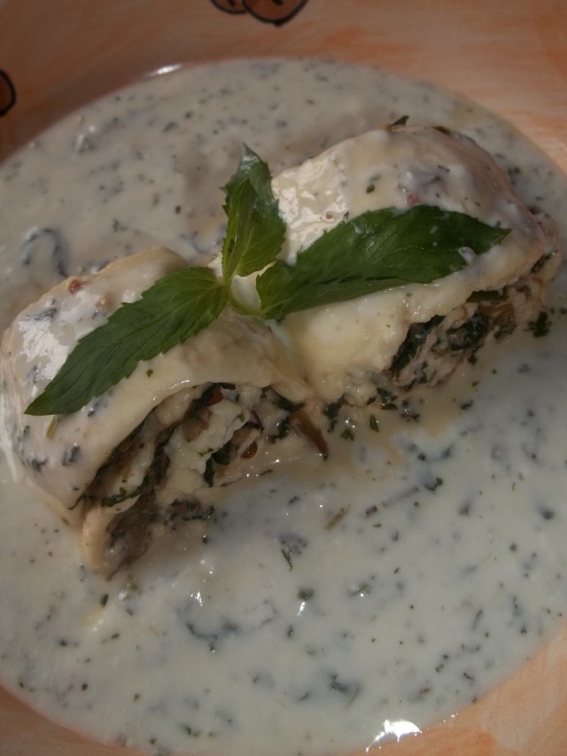 Gebzhalia with Matsoni ready for serving - Copy