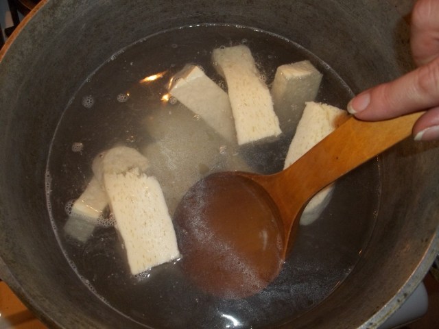 Softening the cheese - Copy