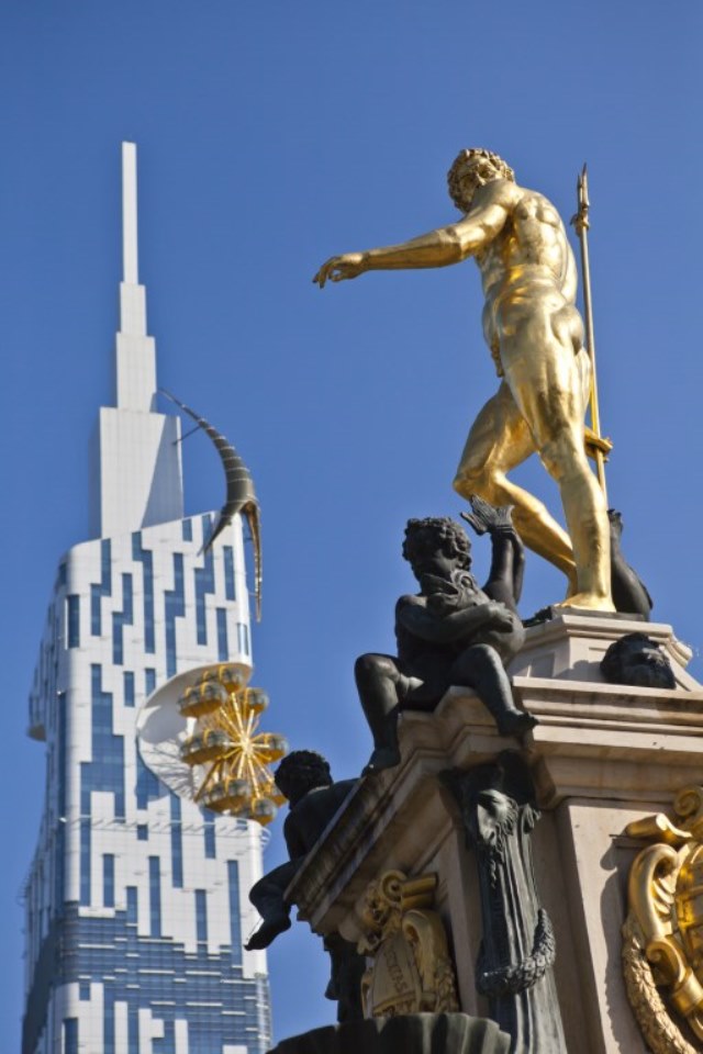 The Neptune Fountain in Batumi