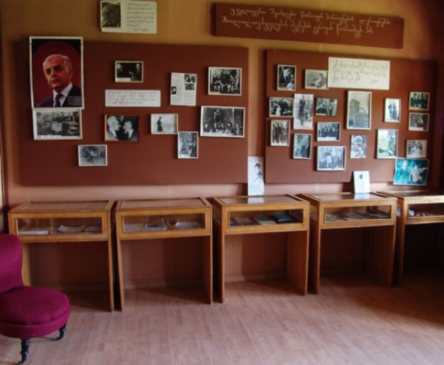 The Konstantine Gamsakhurdia House Museum in the village of Dzveli Abasha. 