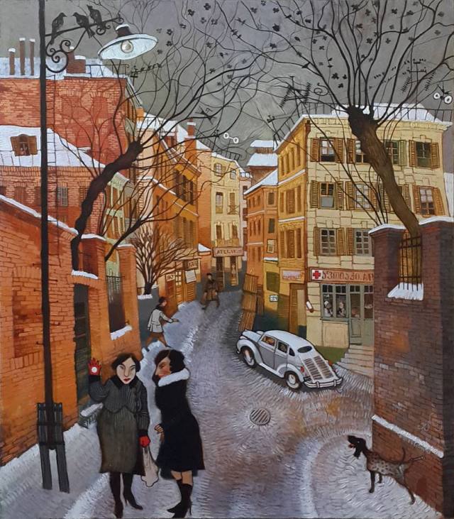 Painting by Otar Imerlishvili