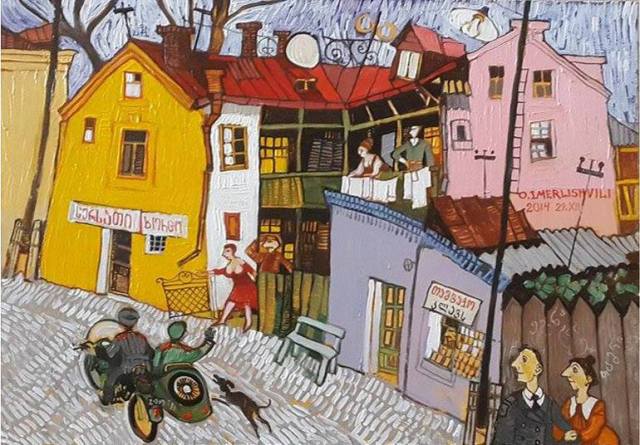 Painting by Otar Imerlishvili