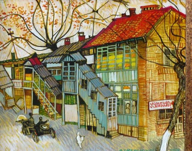 Painting by Otar Imerlishvili