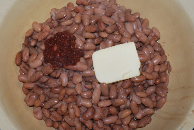 Adding butter and Ajika - Copy