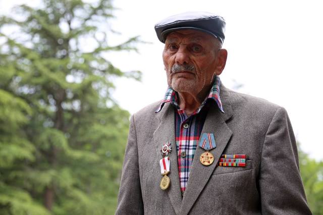 A veteran on Victory Day
